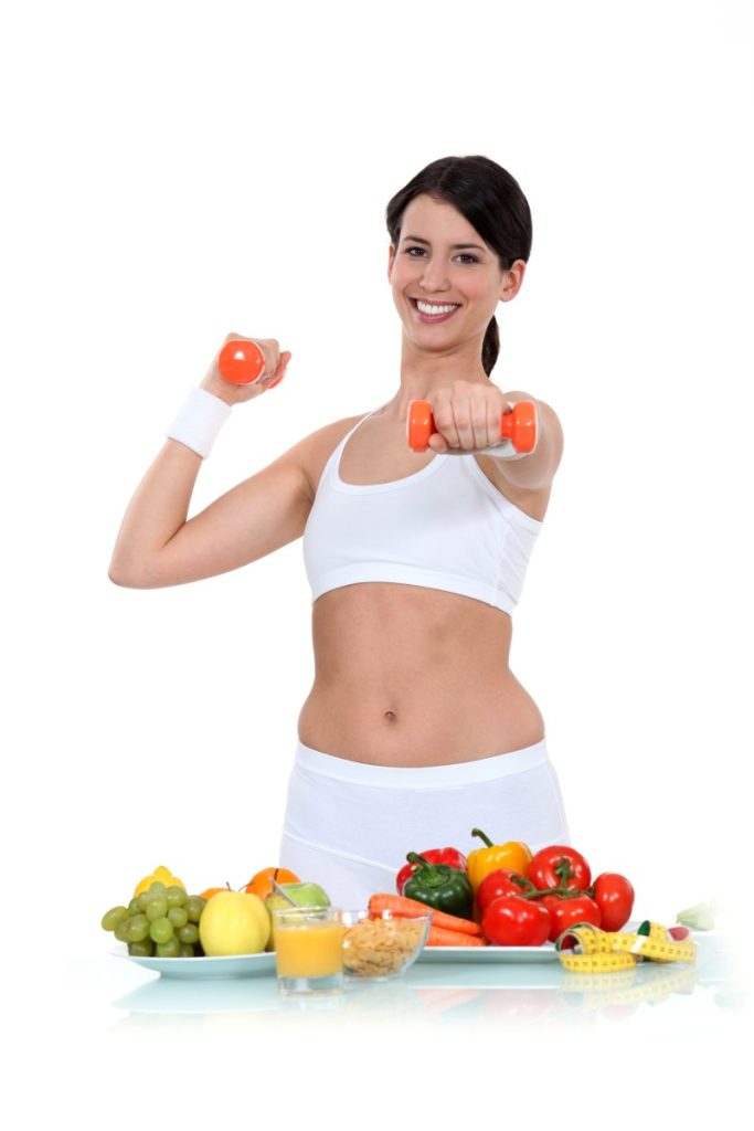 Exercise And Fresh Food Help Weight Loss